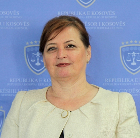 U.d. Kryetarja e gjykatës së apelit znj. Tonka Berishaj përshëndet zgjedhjen e kryesuesit të ri të KGJK-së