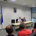 Kryetari i Gjykatës së Apelit Valon Totaj, ka pritur në takim menaxherin e Sistemit të Menaxhimit Informativ të Lëndëve (SMIL), Fatmir Rexhepin