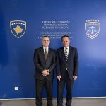Kryetari Totaj priti në takim Kryetarin e Gjykatës Supreme të Kosovës Enver Peci