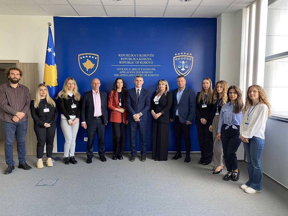 Në Gjykatën e Apelit të Kosovës, filluan punën praktike 10 praktikantë